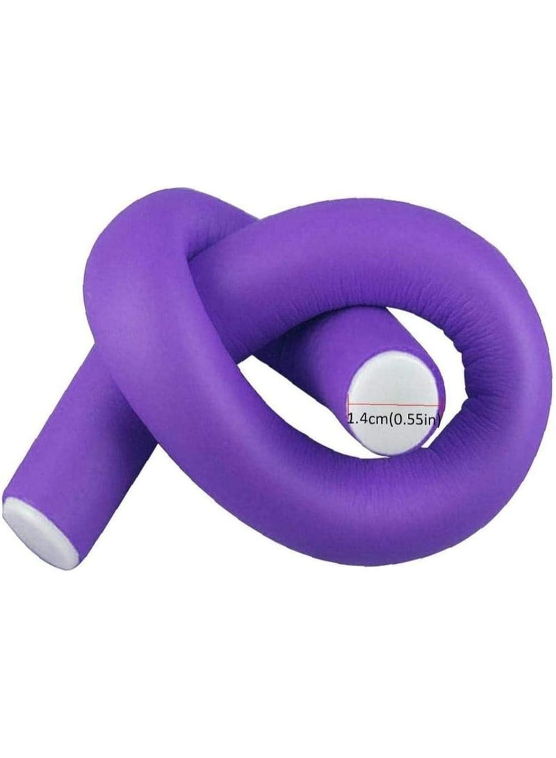 Multi-Color Flexible Hair Styling Tools Set of 10 Sponge Hair Curlers Multicolor Heatless Styling Tools - Image 3